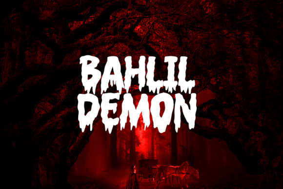 Bahlil Demon Font for Spooky and Stylish Creations