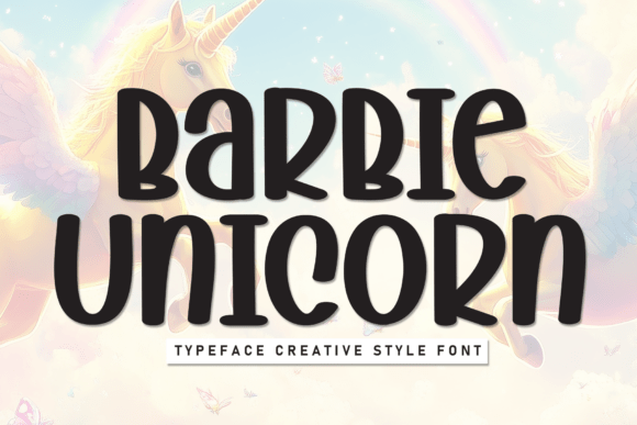 Barbie Unicorn Font for a Polished Brand Look