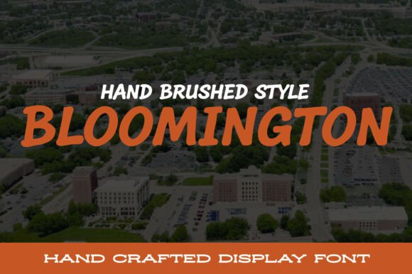 Bloomington Font: A Display Typeface That Elevates Branding