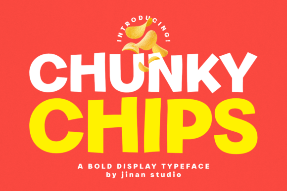 Chunky Chips Font for Bold Web Design
