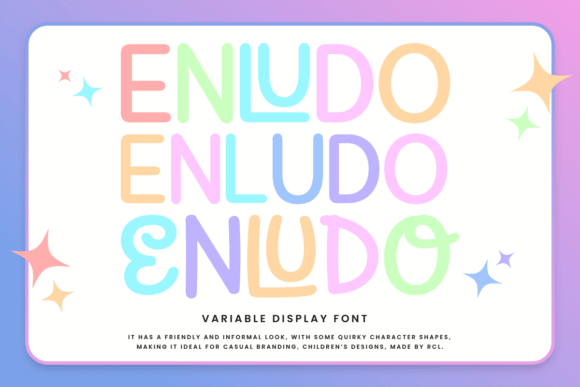 Enludo Duo Typeface: A Joyful Font for Small Business Branding