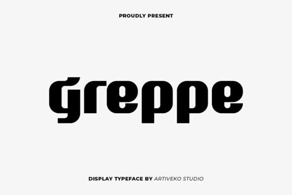 Greppe Display Font for Bold Brand Campaigns