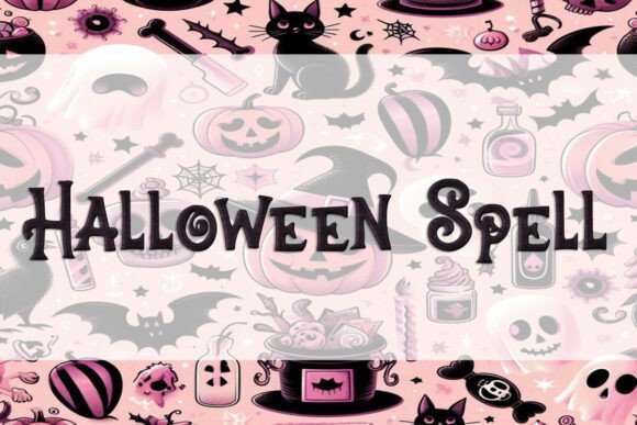 Halloween Spell Font: A Whimsical Typeface for Creative Projects