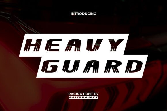 Heavy Guard Font for High-Impact Branding