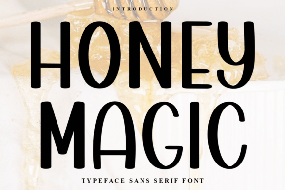 Honey Magic Font for Memorable Brand and Campaign Design