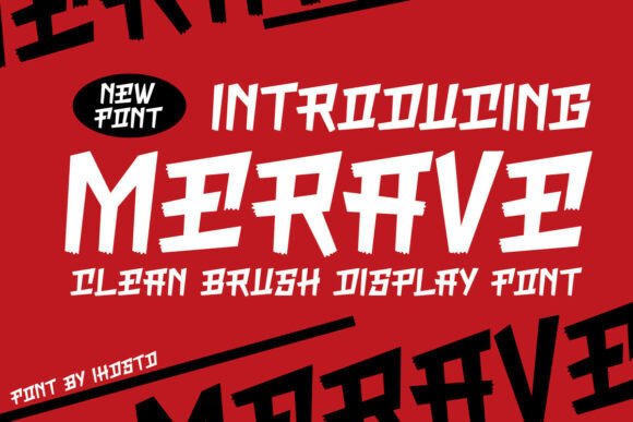 Merave Display Font for High-Impact Campaign Design