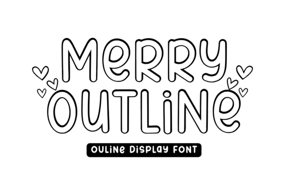 Merry Outline Font for a Brighter Brand Identity