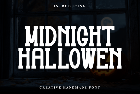 Midnight Hallowen: A Display Font with Elegance and Charm