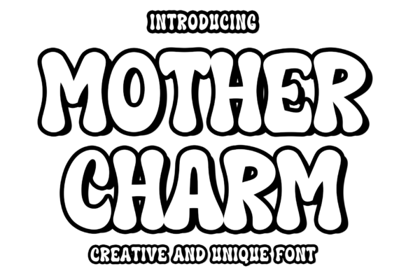 Mother Charm Font for Editorial Design Projects