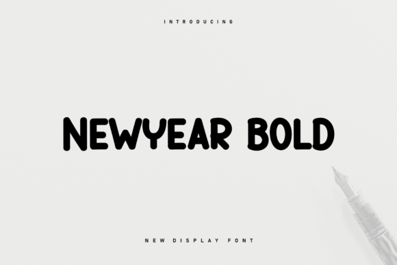Newyear Bold Font for Dynamic Web Typography