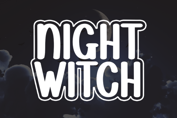 Night Witch Font: A Handwritten Display Typeface for Memorable Branding