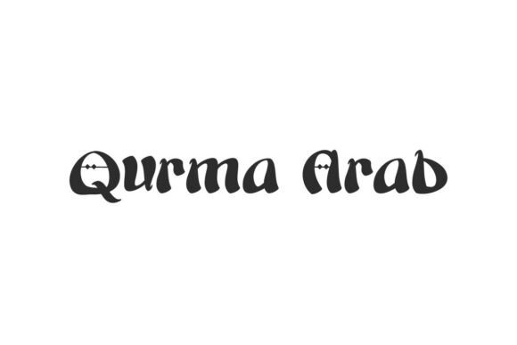 Qurma Arab Font for Modern Editorial Design