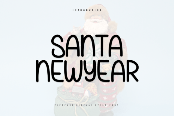 Santa Newyear Font Review: A Playful Display Typeface for Makers