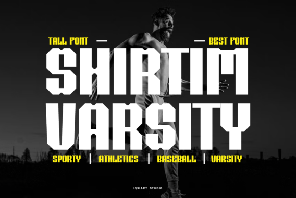 Shirtim Varsity Font Review for Brand Designers