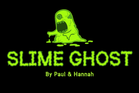 Slime Ghost Font: A Playful and Spooky Display Typeface for Halloween Campaigns