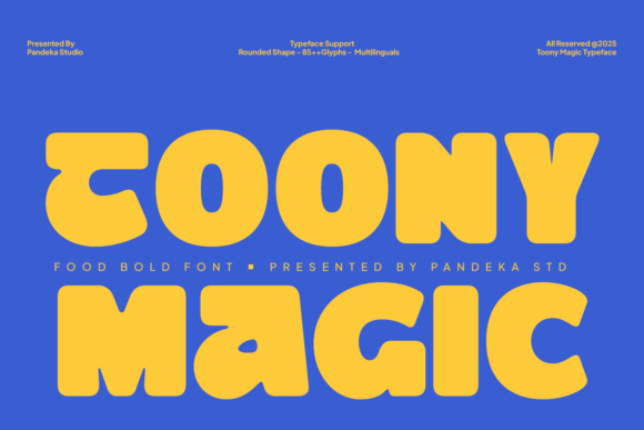Toony Magic Display Font for Vibrant Web Design