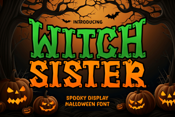 Witch Sister Font for Creative Projects
